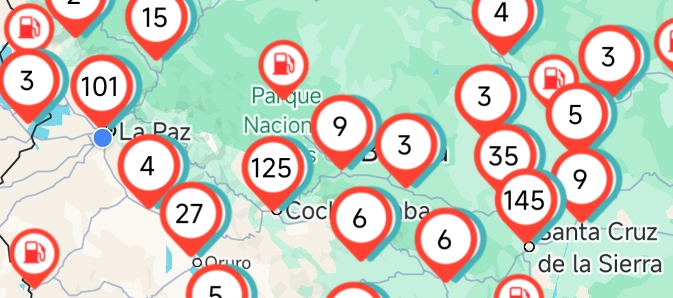 Explora el Mapa de Bolivia